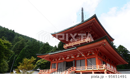 世界文化遺産 比叡山 延暦寺 東塔 95651491