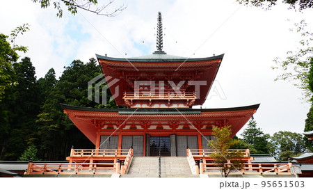 世界文化遺産 比叡山 延暦寺 東塔 世界文化遺産 比叡山 延暦寺 東塔 95651503