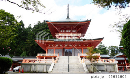 世界文化遺産 比叡山 延暦寺 東塔 世界文化遺産 比叡山 延暦寺 東塔 95651605
