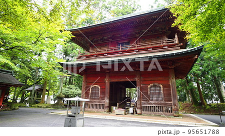 世界文化遺産 比叡山 延暦寺 文殊楼 世界文化遺産 比叡山 延暦寺 文殊楼 95651788
