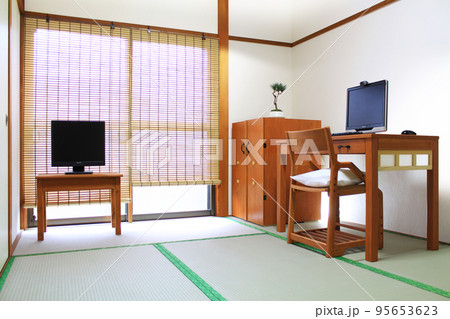日本の和室・畳の部屋 95653623