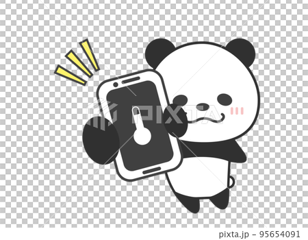 智能手機高溫熊貓 智能手機高溫熊貓 95654091
