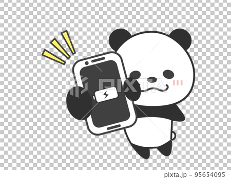 智能手機充電熊貓 智能手機充電熊貓 95654095
