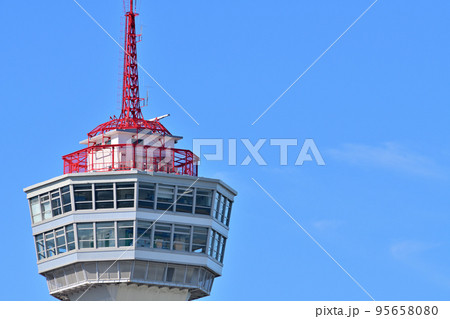 福岡市の風景　博多ポートタワー 95658080