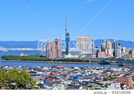 福岡市の風景 福岡タワー 福岡市の風景 福岡タワー 95659006