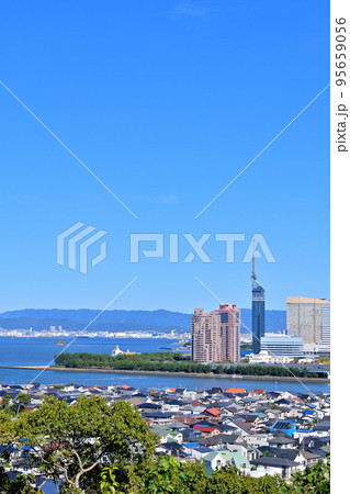 福岡市の風景 福岡タワー 福岡市の風景 福岡タワー 95659056