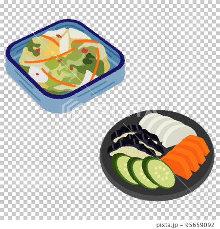 漬物(つけもの)のイラスト 漬物(つけもの)のイラスト 95659092