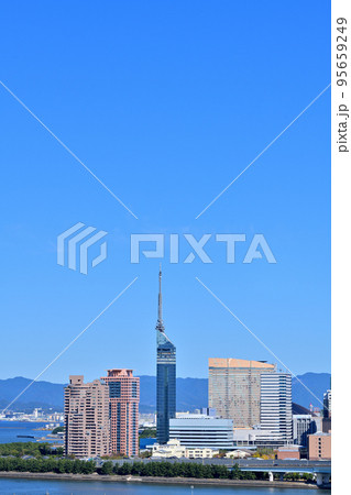福岡市の風景 福岡タワー 福岡市の風景 福岡タワー 95659249