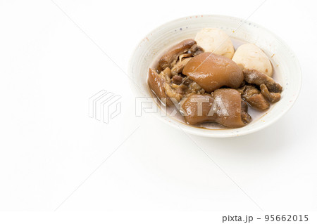 骨なし豚足と玉子の煮付け 95662015