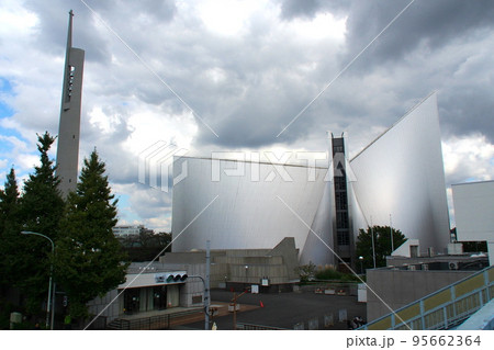 東京カテドラル聖マリア大聖堂、金属的な教会建物【東京都文京区】 東京カテドラル聖マリア大聖堂、金属的な教会建物【東京都文京区】 95662364