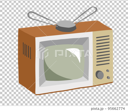 昭和復古家電電視（不帶腿） 95662774