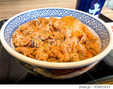 薄化粧した牛丼(並) 薄化粧した牛丼(並) 95662833