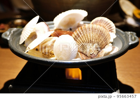 ホタテ焼き 95663457