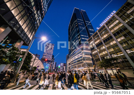 日本の東京都市景観　東京駅前に東京ミッドタウン八重洲が“誕生”＝10月26日 95667051