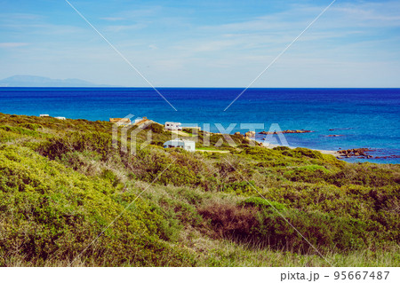 Caravan on beach by Punta Mala, Alcaidesa Spain 95667487