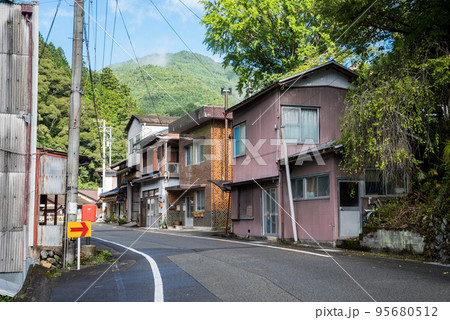 【国道193号・438号】上分川又の街並み 95680512
