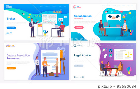 Business website, broker, collaboration, dispute resolution processes, legal advice, partnership 95680634
