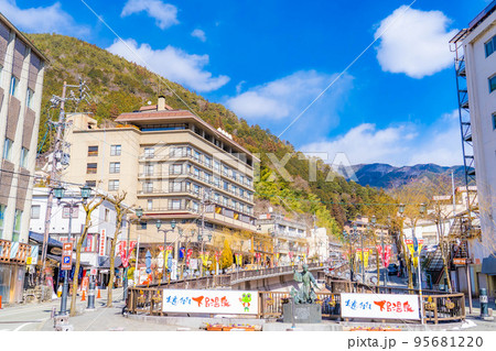 日本三大名泉の街並み　下呂温泉【岐阜県】　 95681220