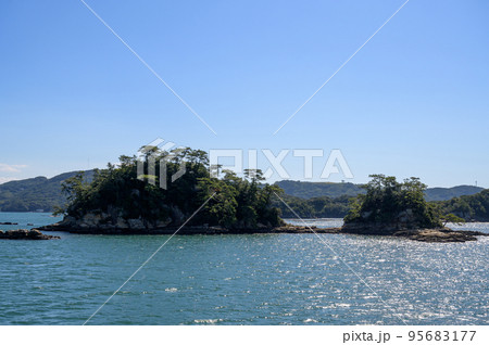 長崎県九十九島の海 長崎県九十九島の海 95683177