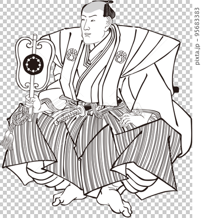 浮世絵　行司　その3 95683383