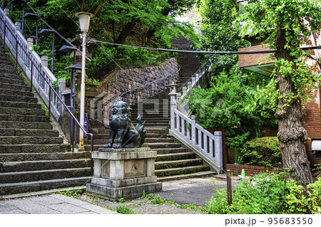東京都　愛宕神社（あたごじんじゃ）　女坂 95683550