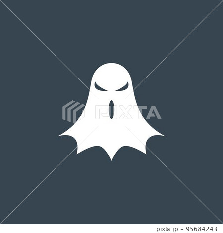 Ghost vector icon illustration 95684243