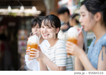 女子旅　京都旅行　カフェ 95684310
