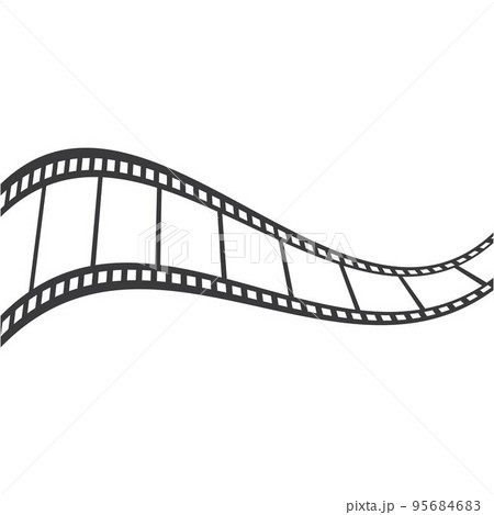 Filmstrip vector icon illustration 95684683