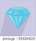 Icon of Diamond Jewelry Vector  95684820