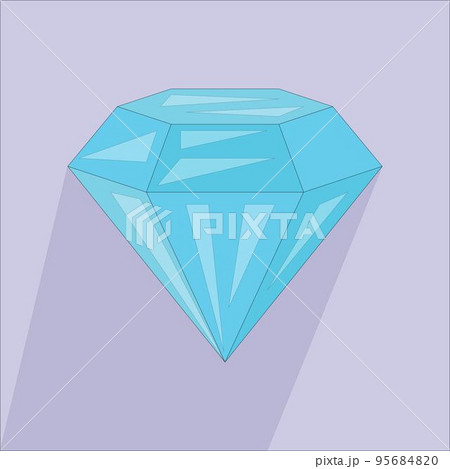 Icon of Diamond Jewelry Vector  95684820