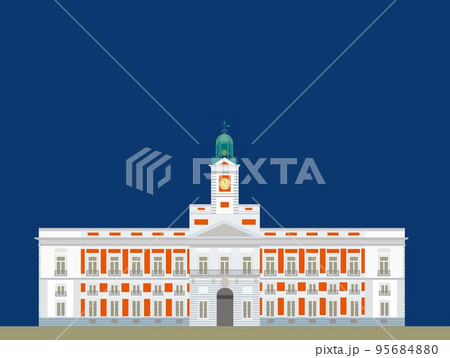 プエルタ・デル・ソル　puerta　del　sol　マドリード　madrid　スペイン　spain 95684880