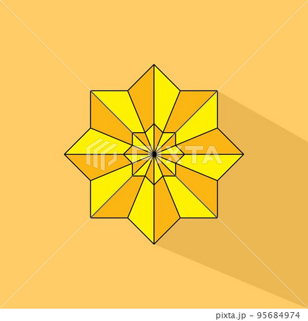 Icon 3D Star Yellow Vector Icon 3D Star Yellow Vector 95684974