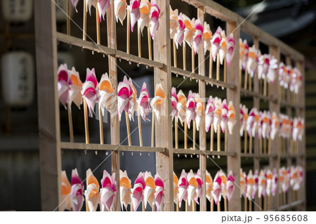 秋の熊野神社(熊野大社)の風景 秋の風花(かざはな) 山形県南陽市 秋の熊野神社(熊野大社)の風景 秋の風花(かざはな) 山形県南陽市 95685608