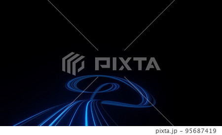 3d render motion line of speed and power or light trails. High-speed light with curve movement beam. 5G Technology fast and futuristic background. Abstract motion blur. 3d render motion line of speed and power or light trails. High-speed light with curve movement beam. 5G Technology fast and futuristic background. Abstract motion blur. 95687419