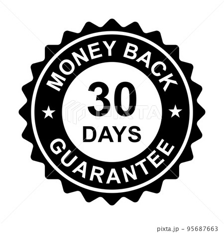 30 days money back guarantee icon vector for graphic design, logo, website, social media, mobile app, UI illustration 95687663