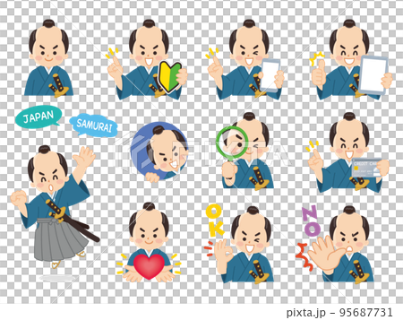 Chomage的武士變種初學者標記智能手機平板電腦放大鏡 95687731