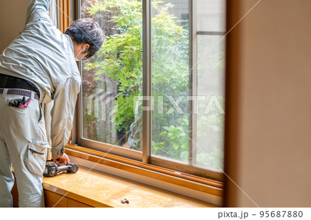 内窓 二重窓 設置工事 内窓 二重窓 設置工事 95687880