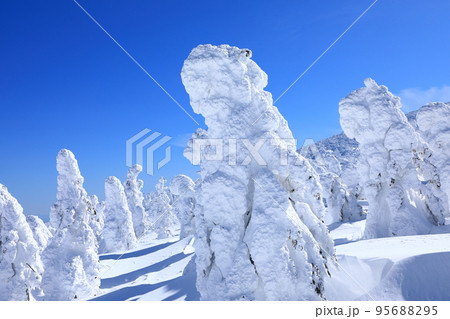山形県 蔵王の樹氷 山形県 蔵王の樹氷 95688295