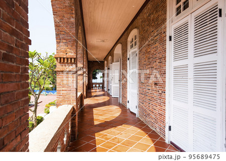 Corridor view of the former British Consulate in Kaohsiung, Taiwan. Corridor view of the former British Consulate in Kaohsiung, Taiwan. 95689475
