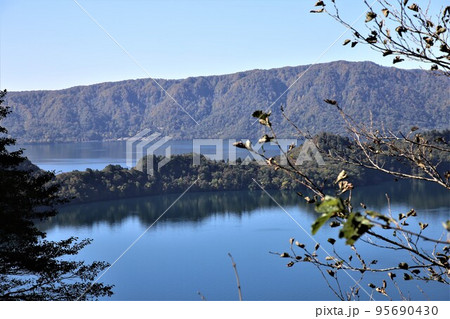 十和田湖瞰湖台からの景色 十和田湖瞰湖台からの景色 95690430