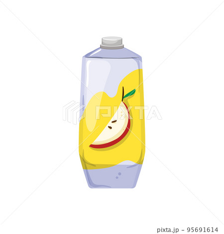 drink juice bottle cartoon vector illustration 95691614