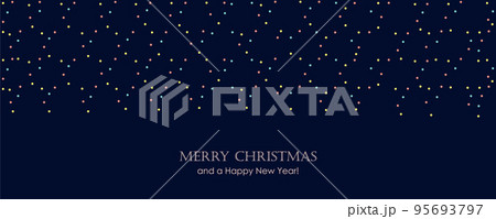 christmas greeting card colorful confetti decorative background christmas greeting card colorful confetti decorative background 95693797