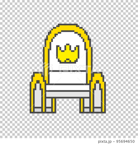King's chair_dot picture (white) 95694650