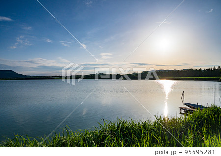 新潟 初夏の佐潟 新潟 初夏の佐潟 95695281