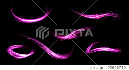 Set of abstract light lines of movement and speed. light purple ellipse. Bright galaxy. Glowing podium. Space tunnel. Light everyday glowing effect. semicircular wave, light vortex wake. bright spiral Set of abstract light lines of movement and speed. light purple ellipse. Bright galaxy. Glowing podium. Space tunnel. Light everyday glowing effect. semicircular wave, light vortex wake. bright spiral 95696759
