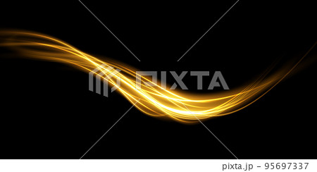 Abstract beautiful light background. Magic sparks on a dark background. Mystical speed stripes, glitter effect. Shine of cosmic rays. Neon lines of speed and fast wind. Glow effect, powerful energy. Abstract beautiful light background. Magic sparks on a dark background. Mystical speed stripes, glitter effect. Shine of cosmic rays. Neon lines of speed and fast wind. Glow effect, powerful energy. 95697337