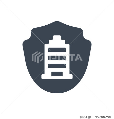 Corporate insurance icon 95700296