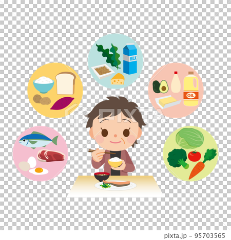 A well-balanced diet and women 95703565