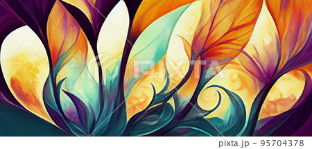 Colorful vintage organic bacground Colorful vintage organic bacground 95704378