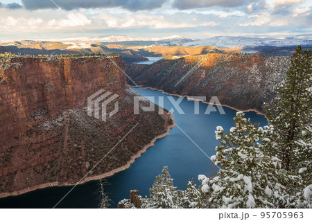 Winter in Flaming Gorge 95705963